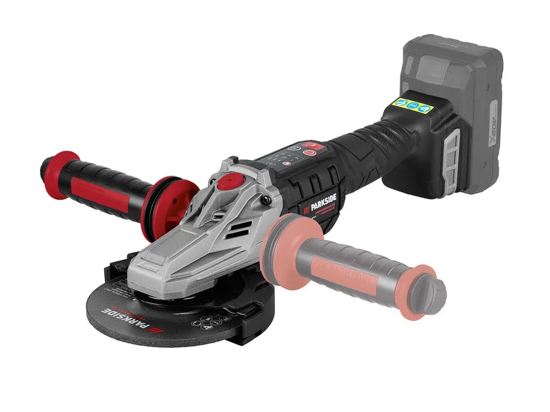PARKSIDE PERFORMANCE® Meuleuse d'angle sans fil à tête plate PPWSFA 20-Li A2. 20 V