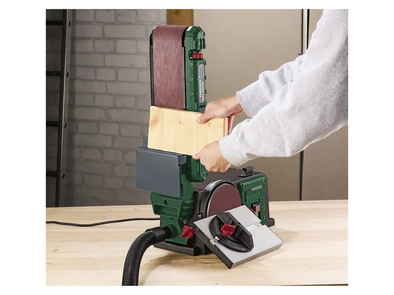 PARKSIDE Set de 12 feuilles abrasives pour ponceuses à bande et à disque