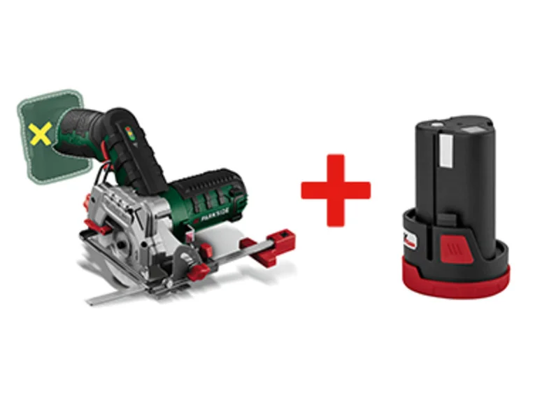 PARKSIDE Scie circulaire + batterie