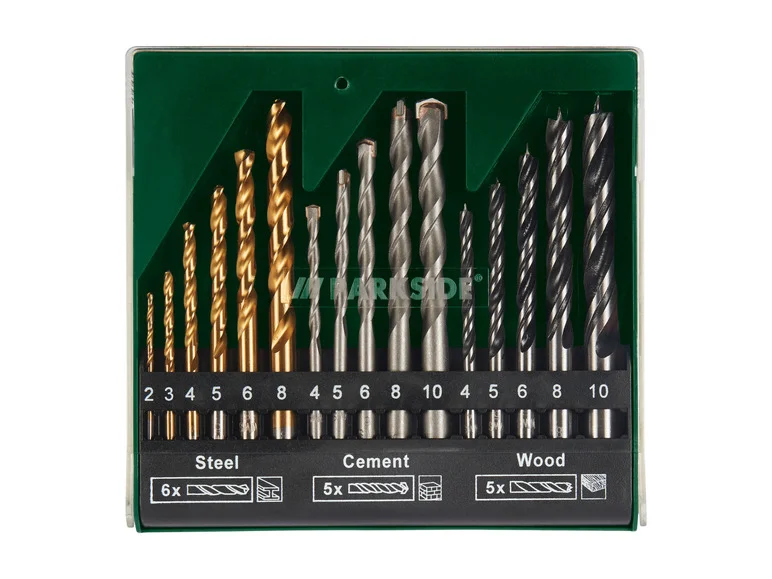PARKSIDE® Set de forets PBS 16 A2. 16 pièces
