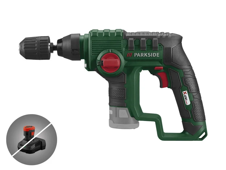 PARKSIDE® Marteau perforateur sans fil PBHA 12 A1. 12 V