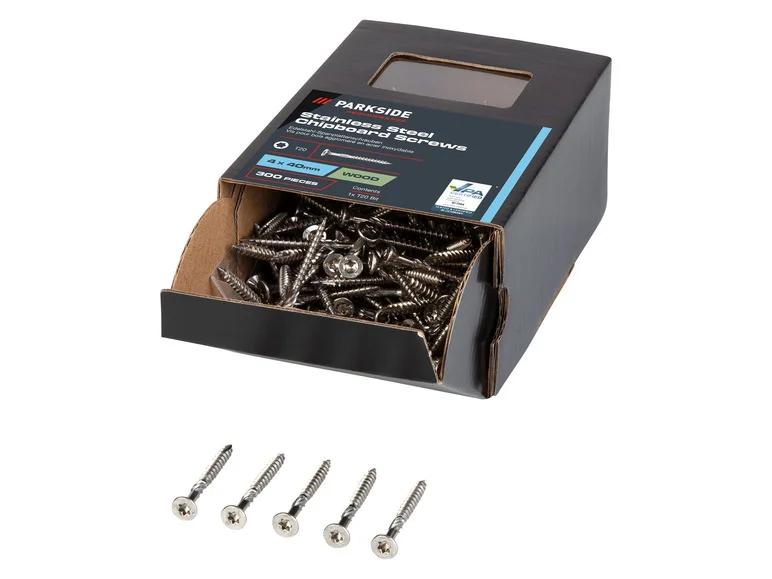 PARKSIDE PERFORMANCE® Vis pour panneaux d'aggloméré