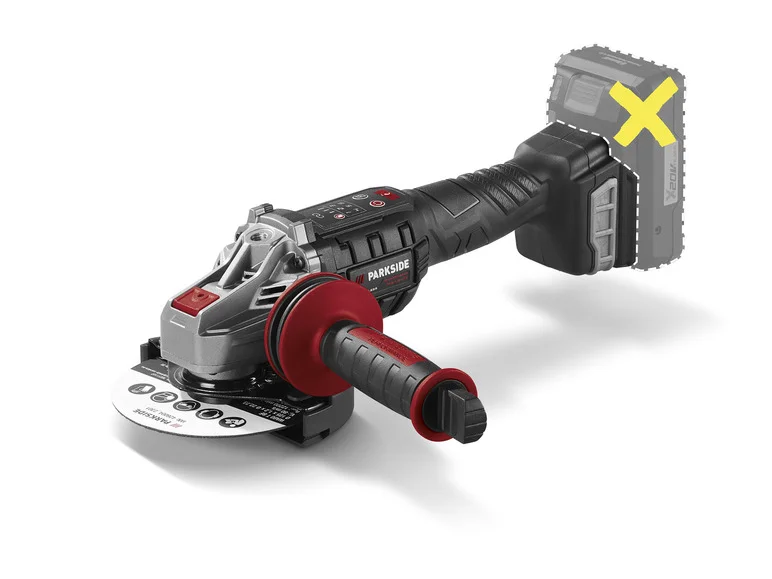 PARKSIDE PERFORMANCE® Meuleuse d'angle sans fil PWSAP 20-Li E6. 20 V