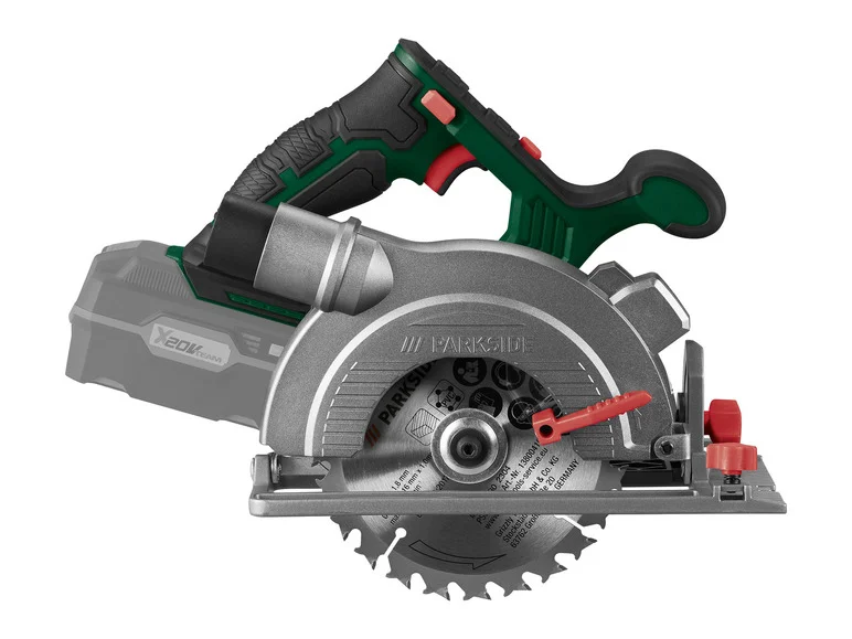 PARKSIDE® Scie circulaire sans fil PHKSA 20 Li B3. 20 V