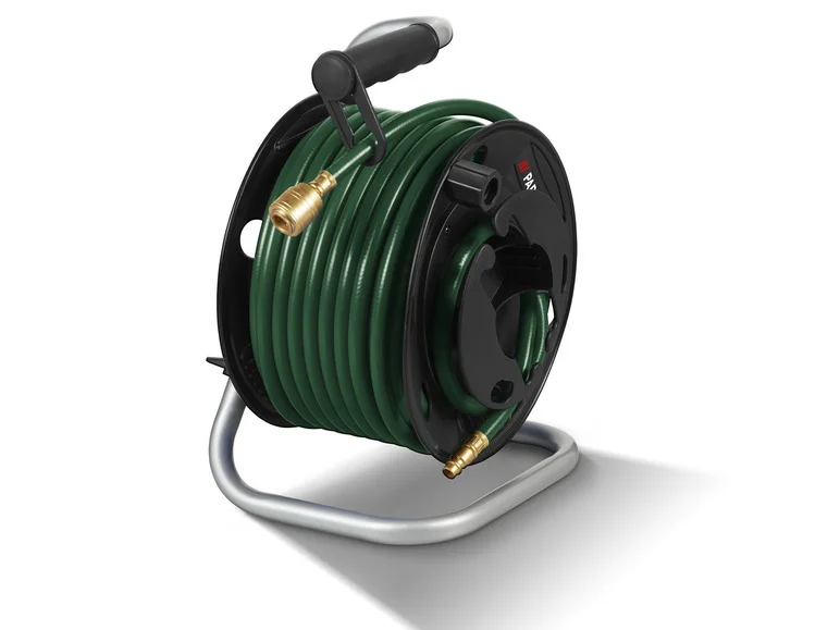 PARKSIDE® Enrouleur de tuyau à air comprimé PDST 20 A. 20 m