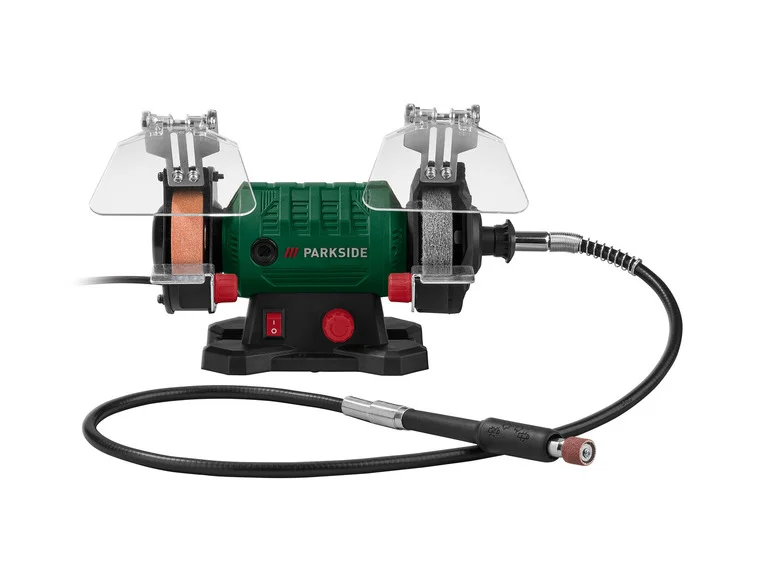 PARKSIDE® Touret à meuler double avec arbre flexible PDFW 120 B3. 120 W