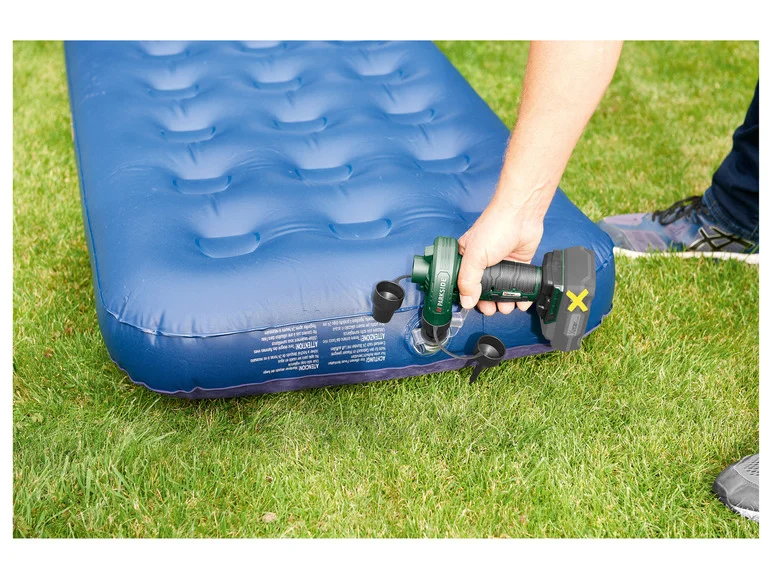 PARKSIDE® Pompe à air sans fil PALP20-Li C3 ou compresseur sans fil PAK 20-Li C3. 20 V