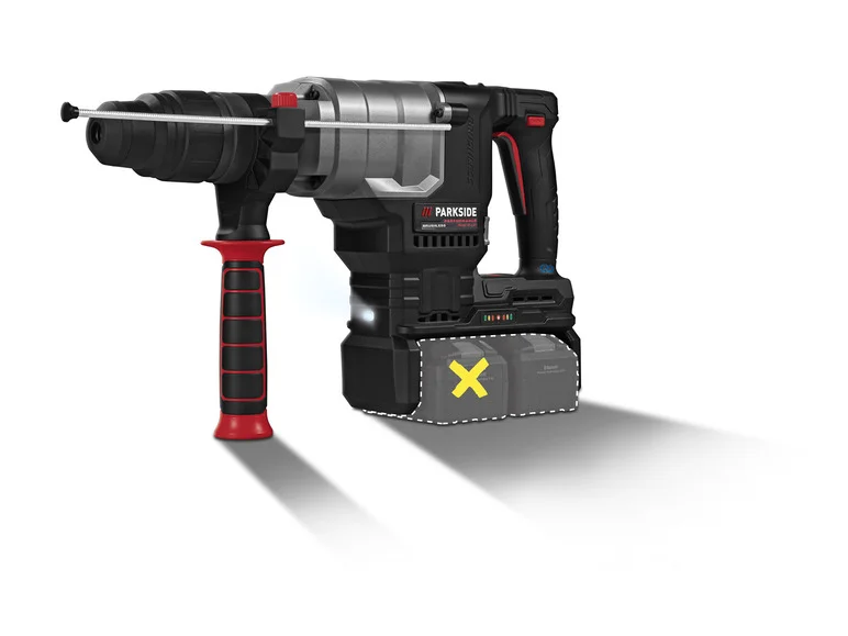 PARKSIDE PERFORMANCE Marteau combiné sans fil 10J 40V