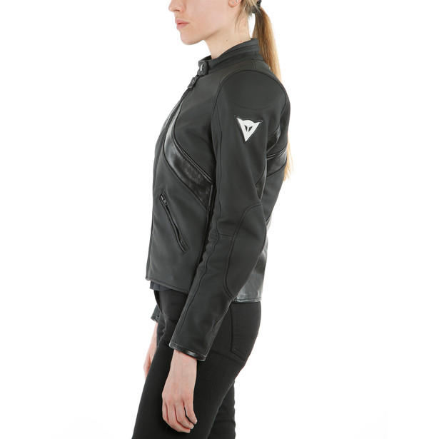 SANTA MONICA LADY LEATHER JACKET PERF.