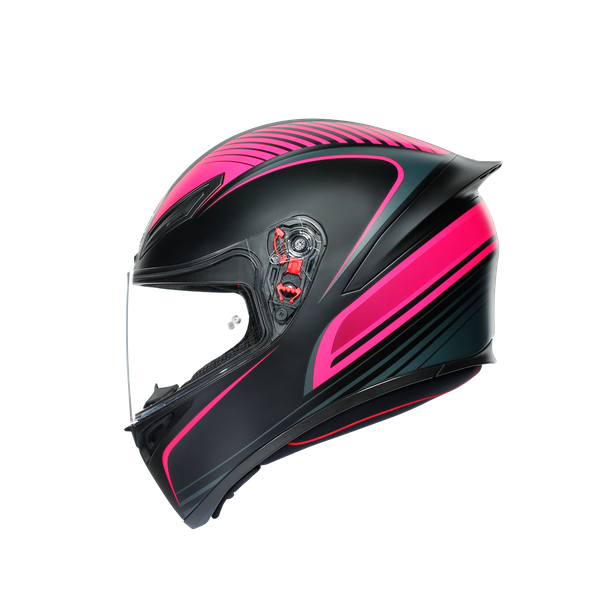 K1 MULTI ECE DOT - WARMUP BLACK/PINK