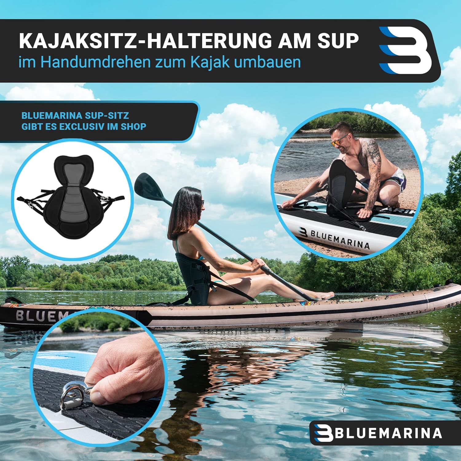 Bluemarina Ariki Stand Up Paddle Board Inflatable