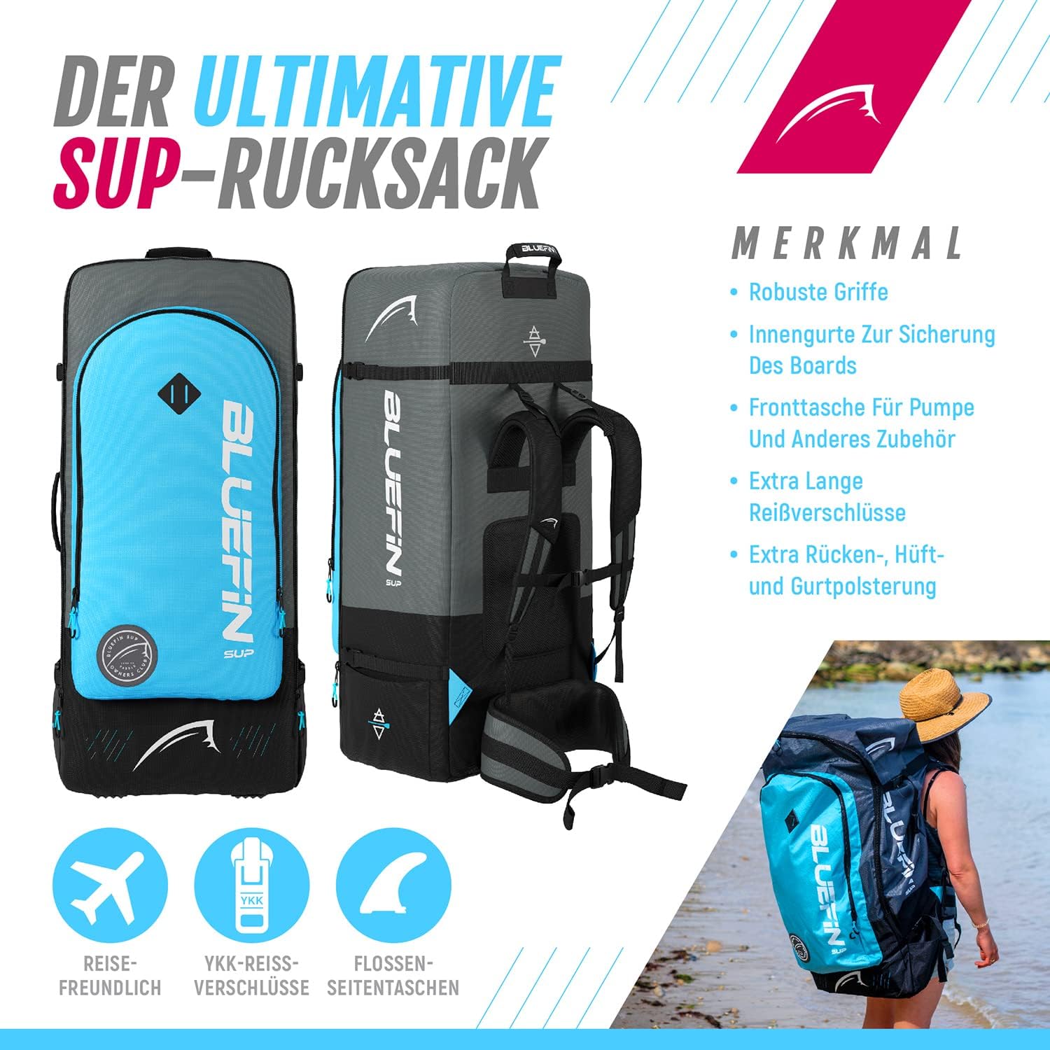 Bluefin Cruise SUP Board Set