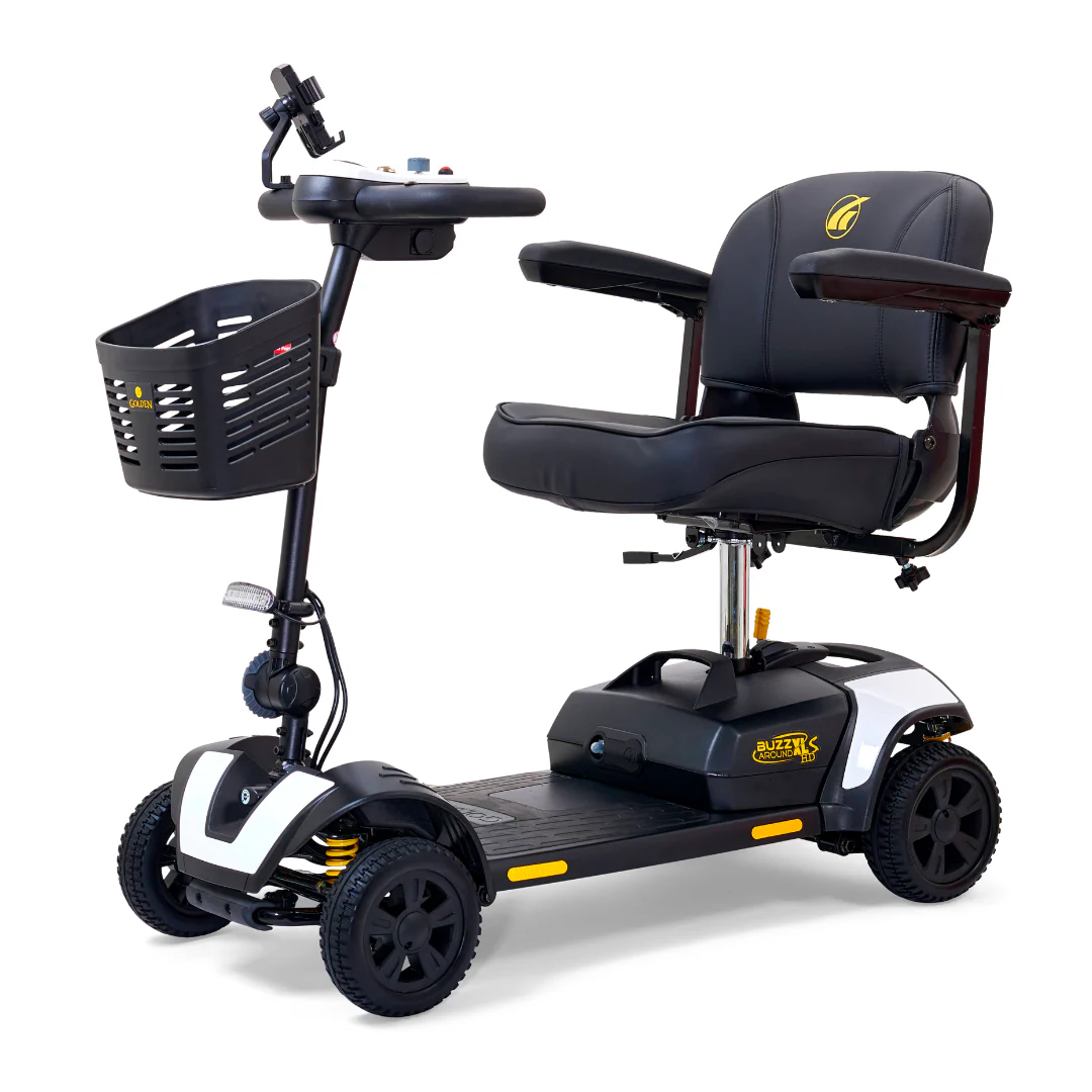 Golden Tech Buzzaround XLSHD 4-Wheel Portable Scooter with Suspension