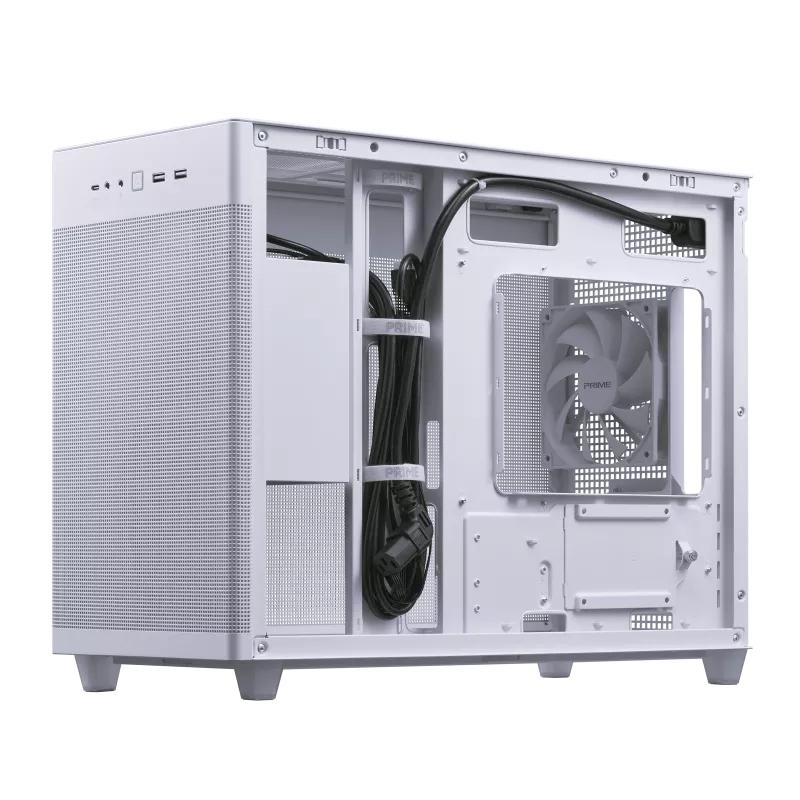 ASUS Prime AP201 TG MicroATX/MiniITX CASE White Edition