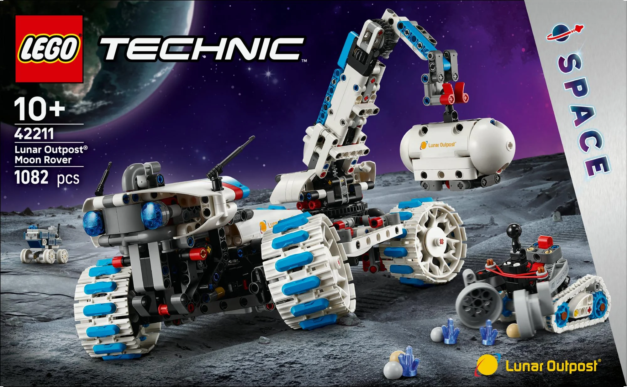 LEGO Technic – Lunar Outpost™ Månerover Rumkøretøj