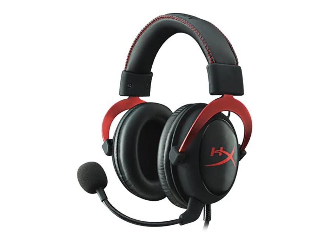 HyperX Cloud II Gaming-Headset– Rot/Schwarz