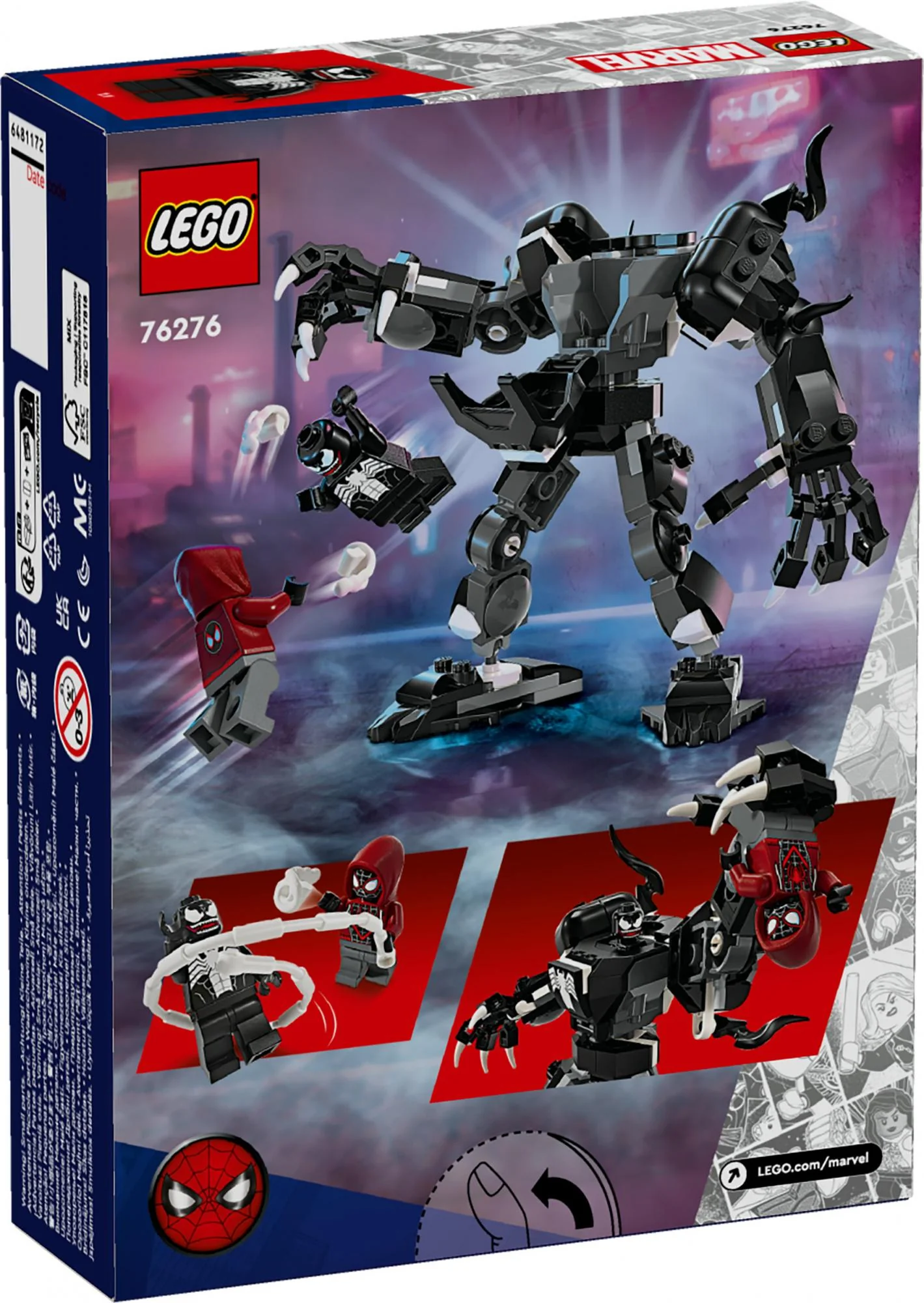 LEGO Super Heroes – Venom Mech Armor vs. Miles Morales