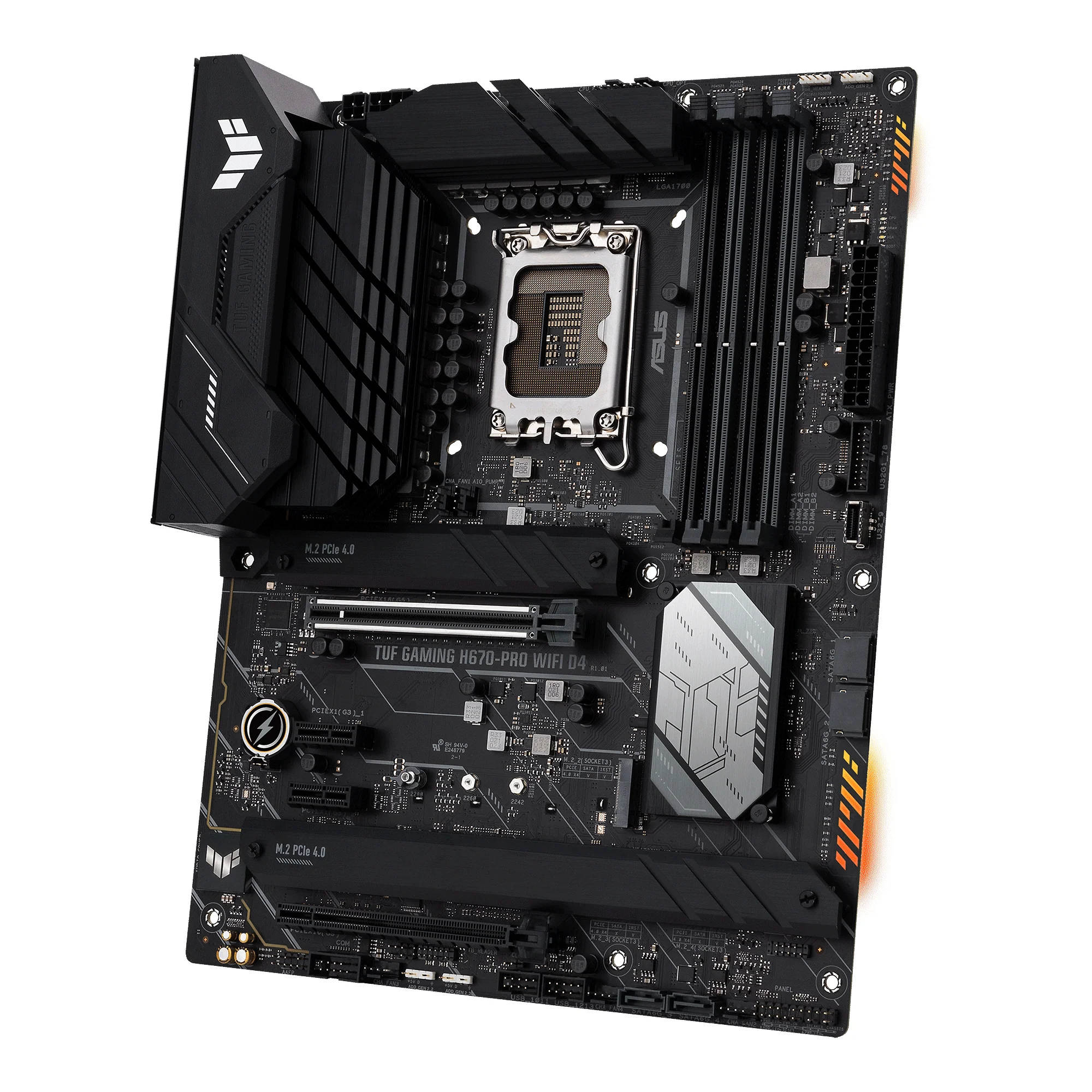 ASUS TUF GAMING H670-PRO WIFI D4 (ATX. H670. LGA 1700. DDR4)