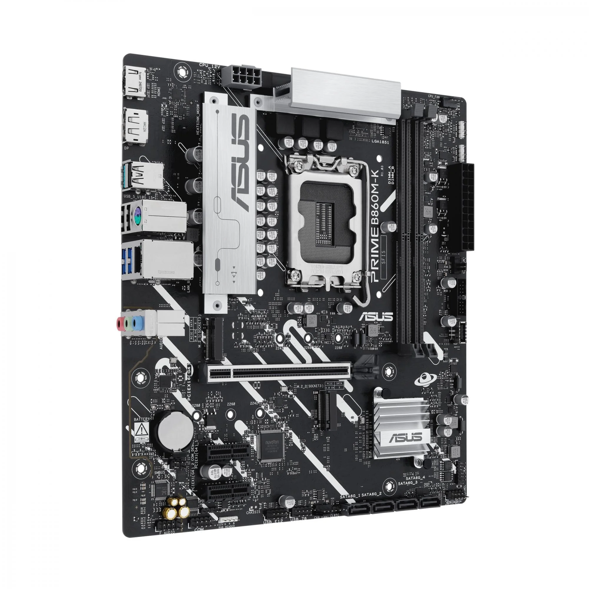 ASUS PRIME B860M-K (mATX. B860. LGA 1851. DDR5)