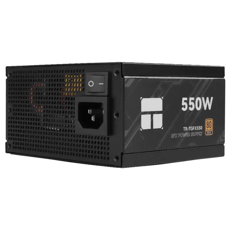 Thermalright TR-TGFX 550W. Sort 80+ Gold modular PSU. SFX