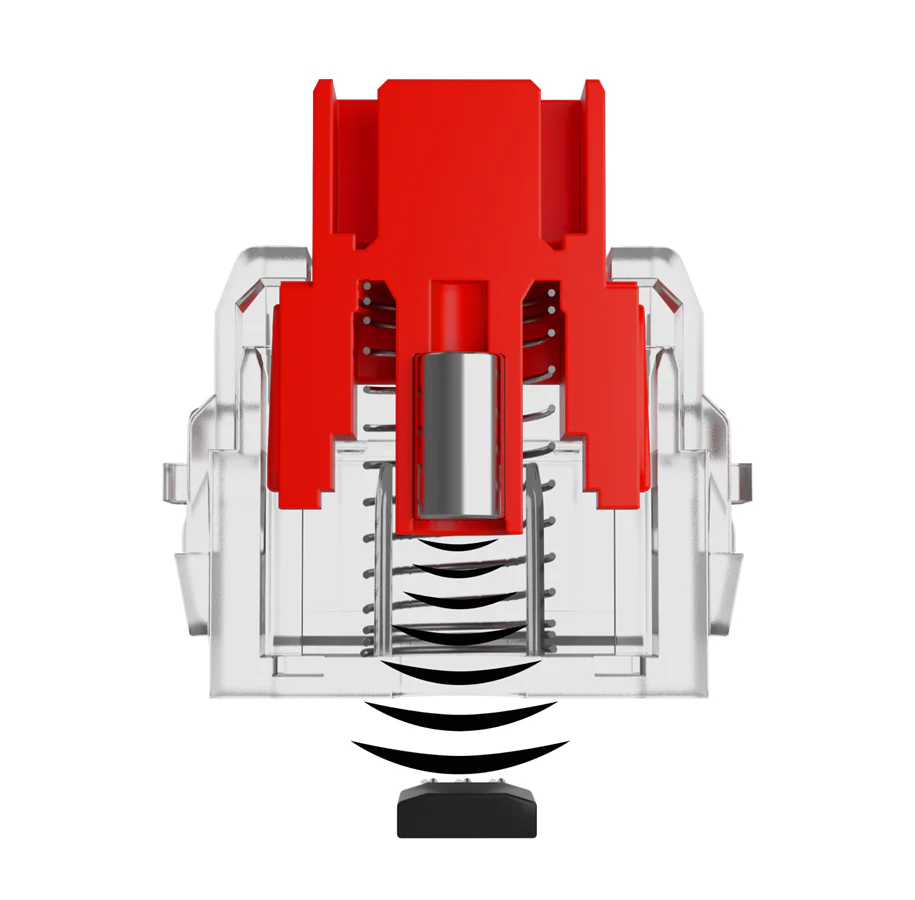 Glorious HE Switches (36 stk) - Fox- Lubed - [Linær] 45g