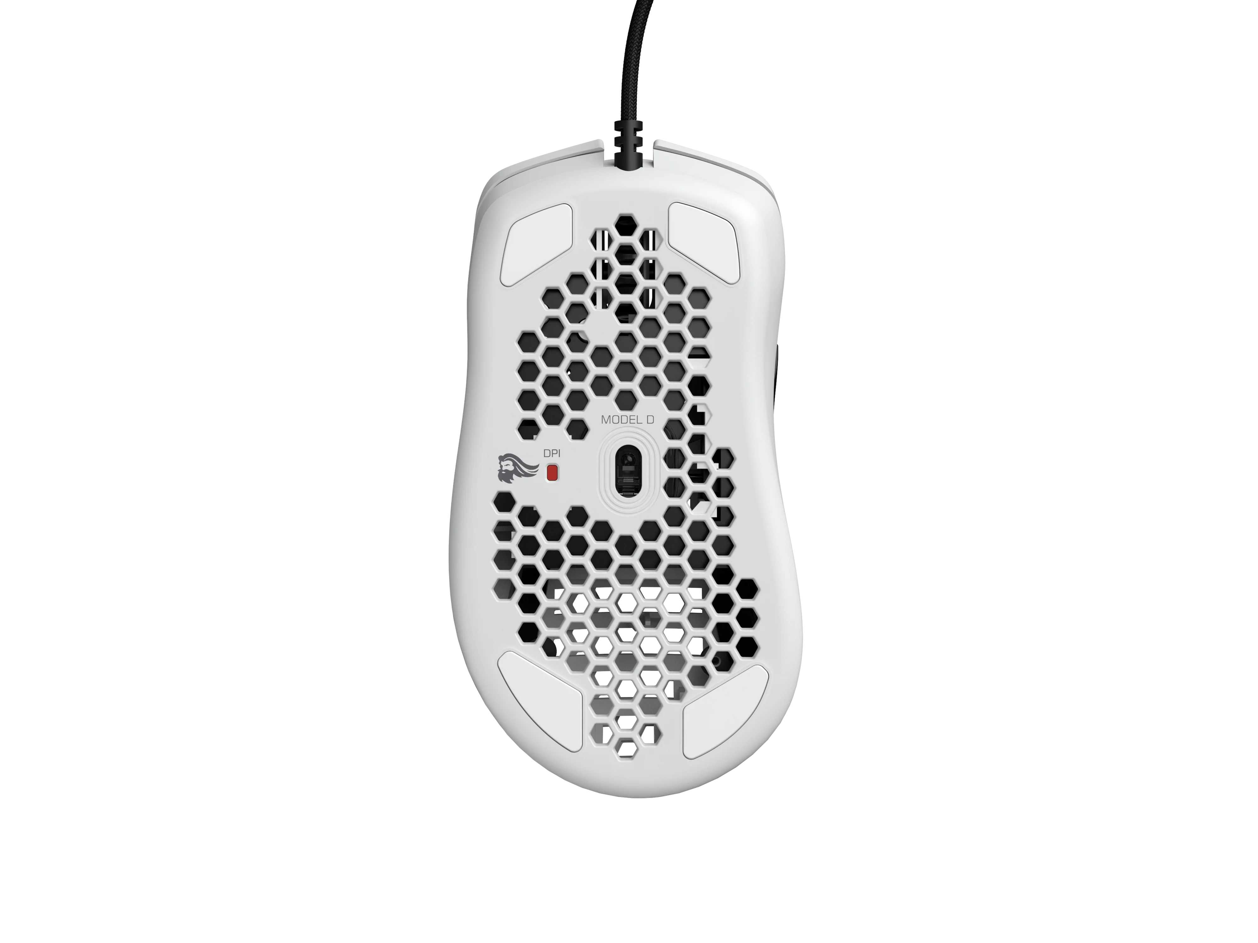 Glorious Model D Gaming-Maus – Weiß