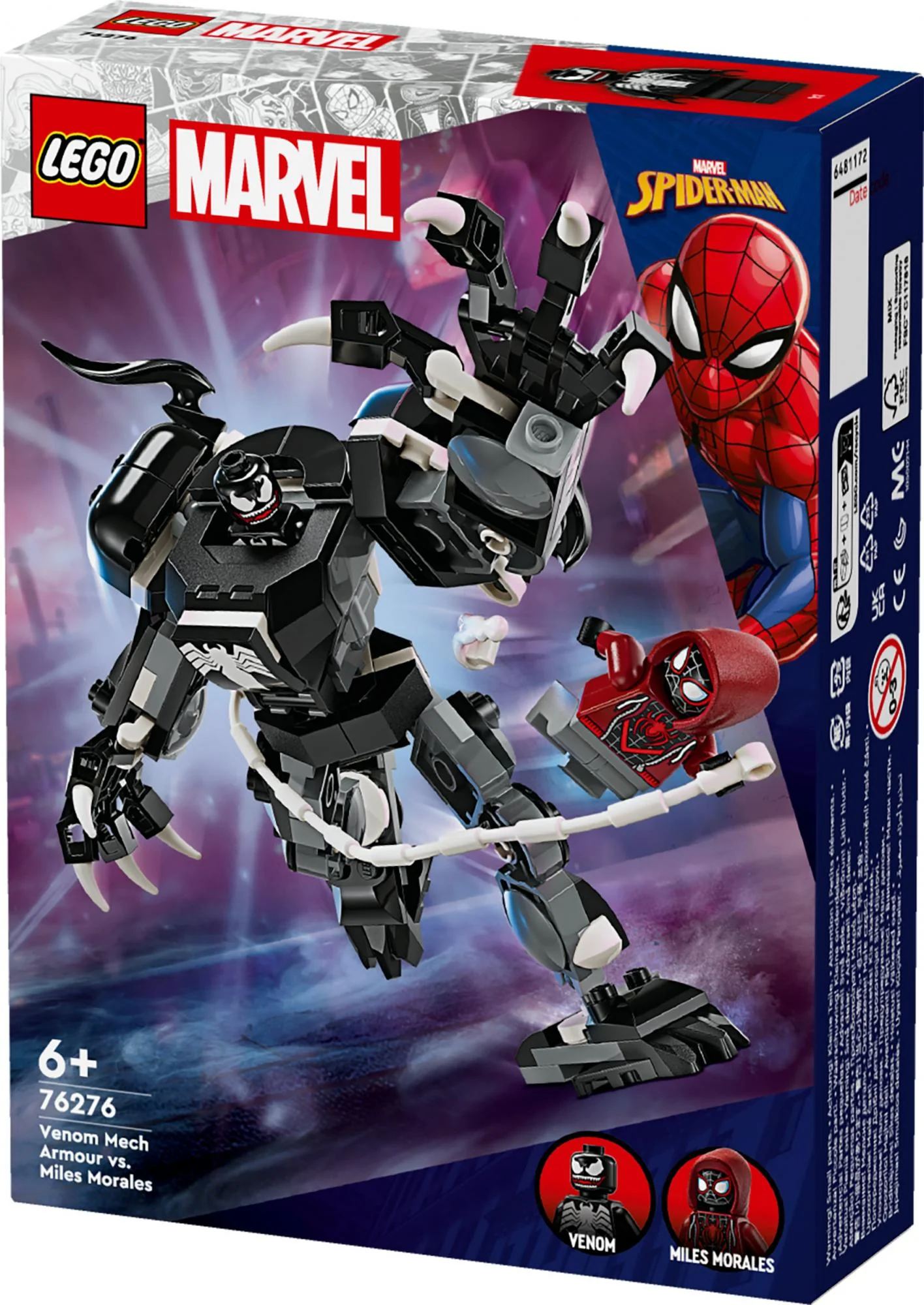 LEGO Super Heroes – Venom Mech Armor vs. Miles Morales
