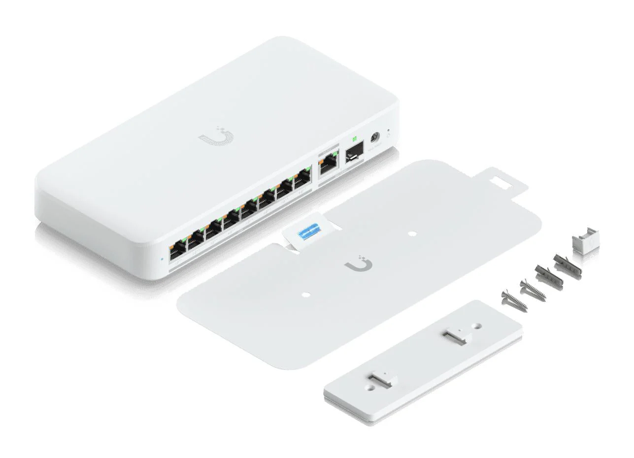 Ubiquiti USW-Flex-2.5G-8-PoE - Switch - Hvid