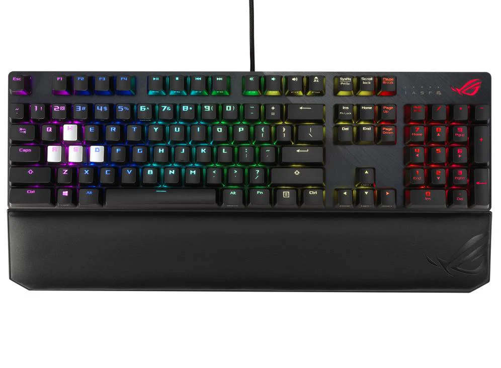ASUS ROG Strix Scope NX Deluxe Mechanical Gaming Keyboard (NX Red Switches)