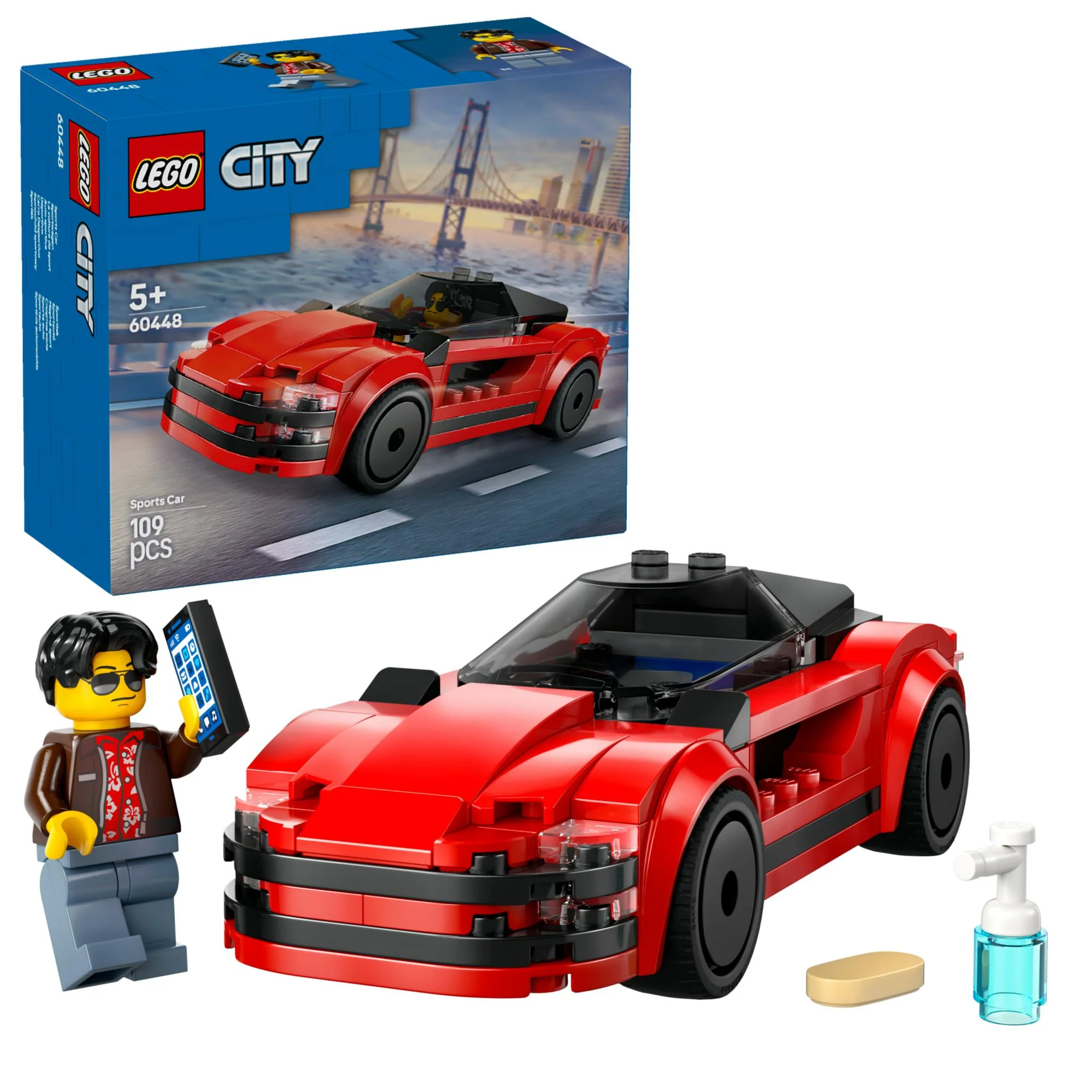 LEGO City – Rød Sportsvogn