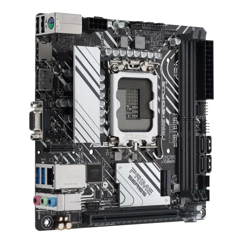 ASUS PRIME H610I-PLUS-CSM (Mini-ITX. H610. LGA 1700. DDR5)