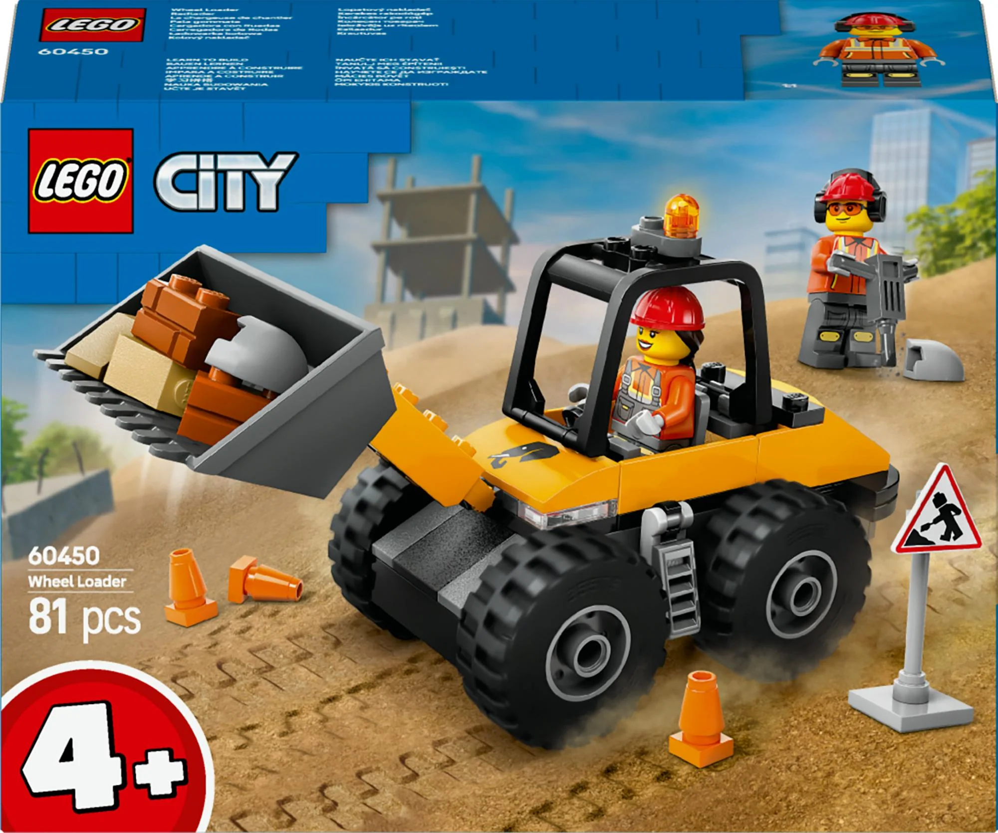 LEGO City – Gul Entreprenør Hjullæsser
