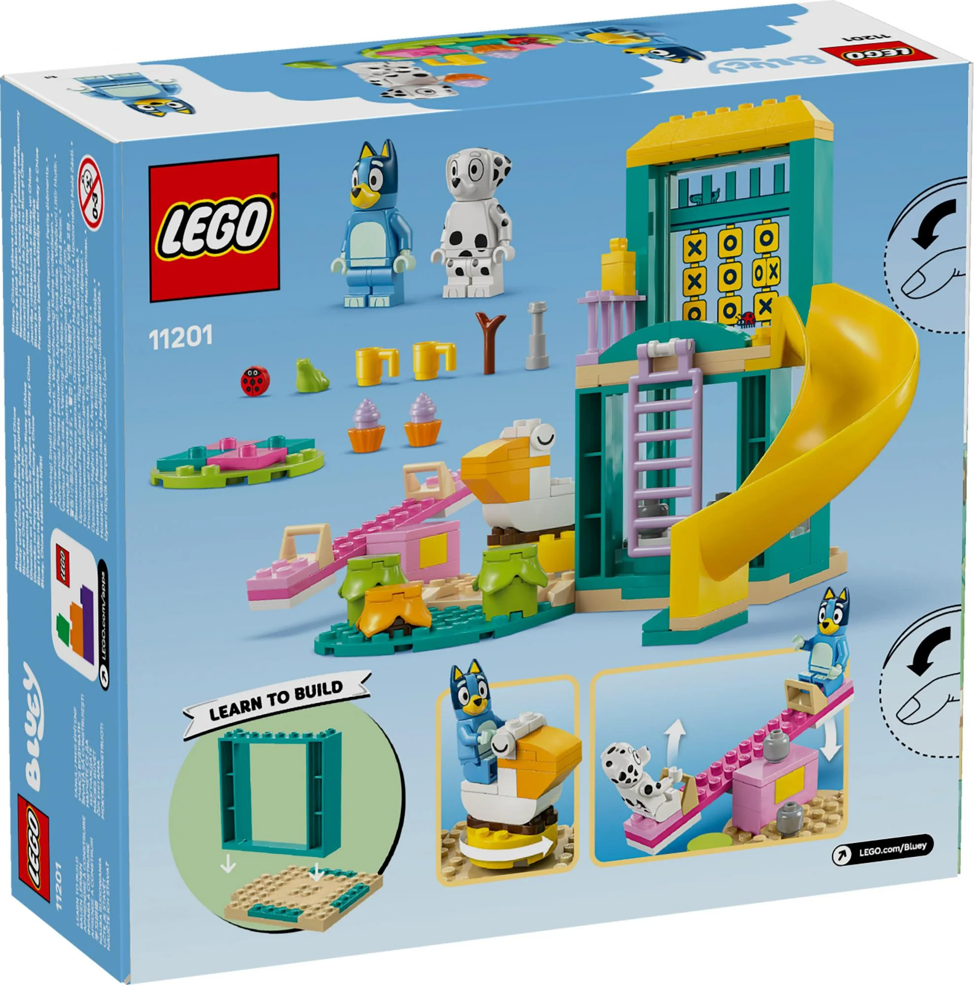 LEGO Bluey – Legepladsleg med Bluey og Chloe
