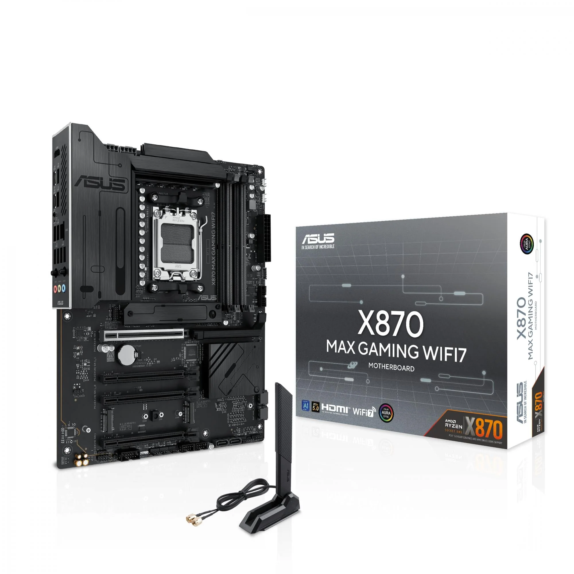 ASUS X870 MAX GAMING WIFI7 (ATX. X870. AM5. DDR5)