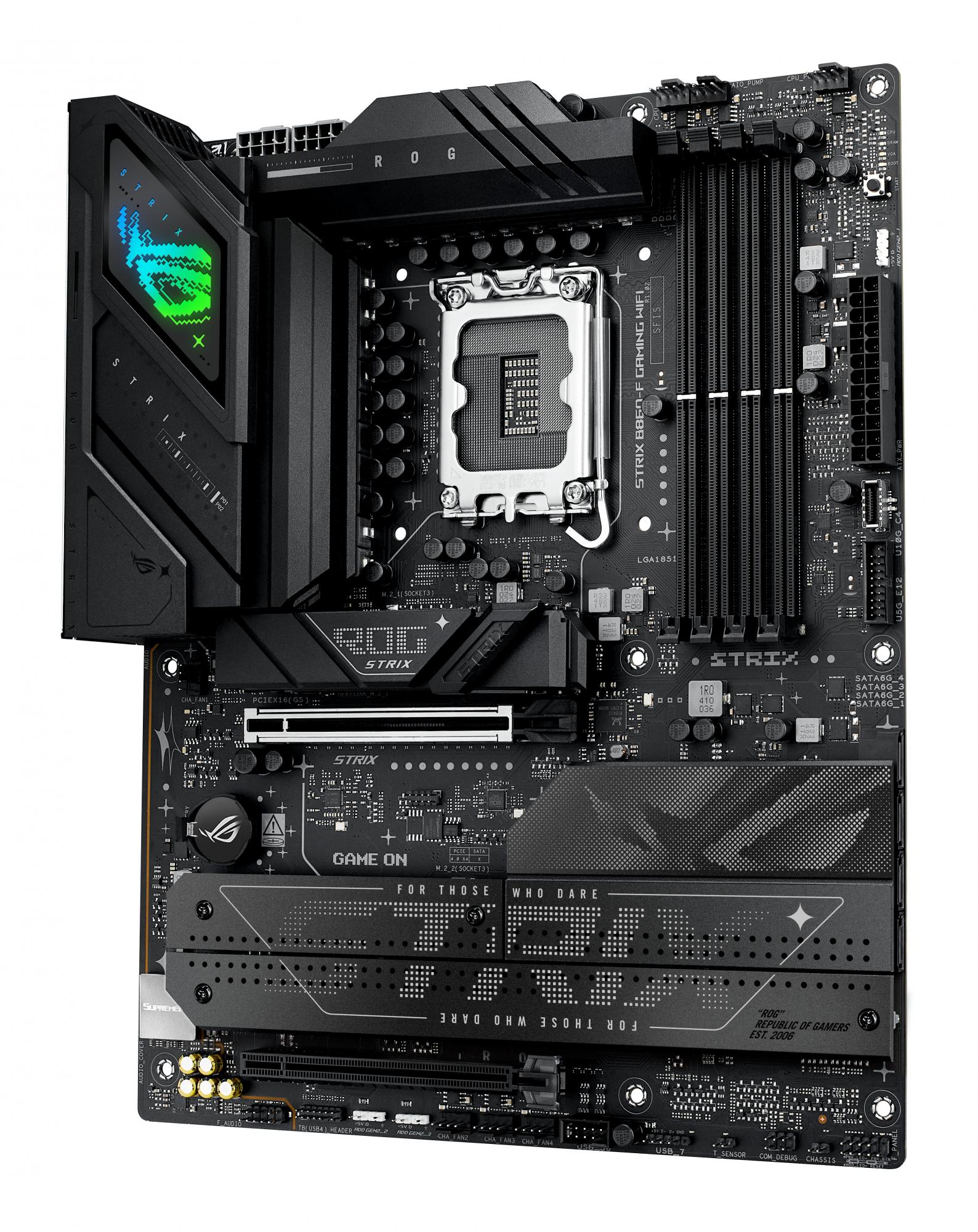 ASUS ROG STRIX B860-F GAMING WIFI (ATX. B860. LGA 1851. DDR5)