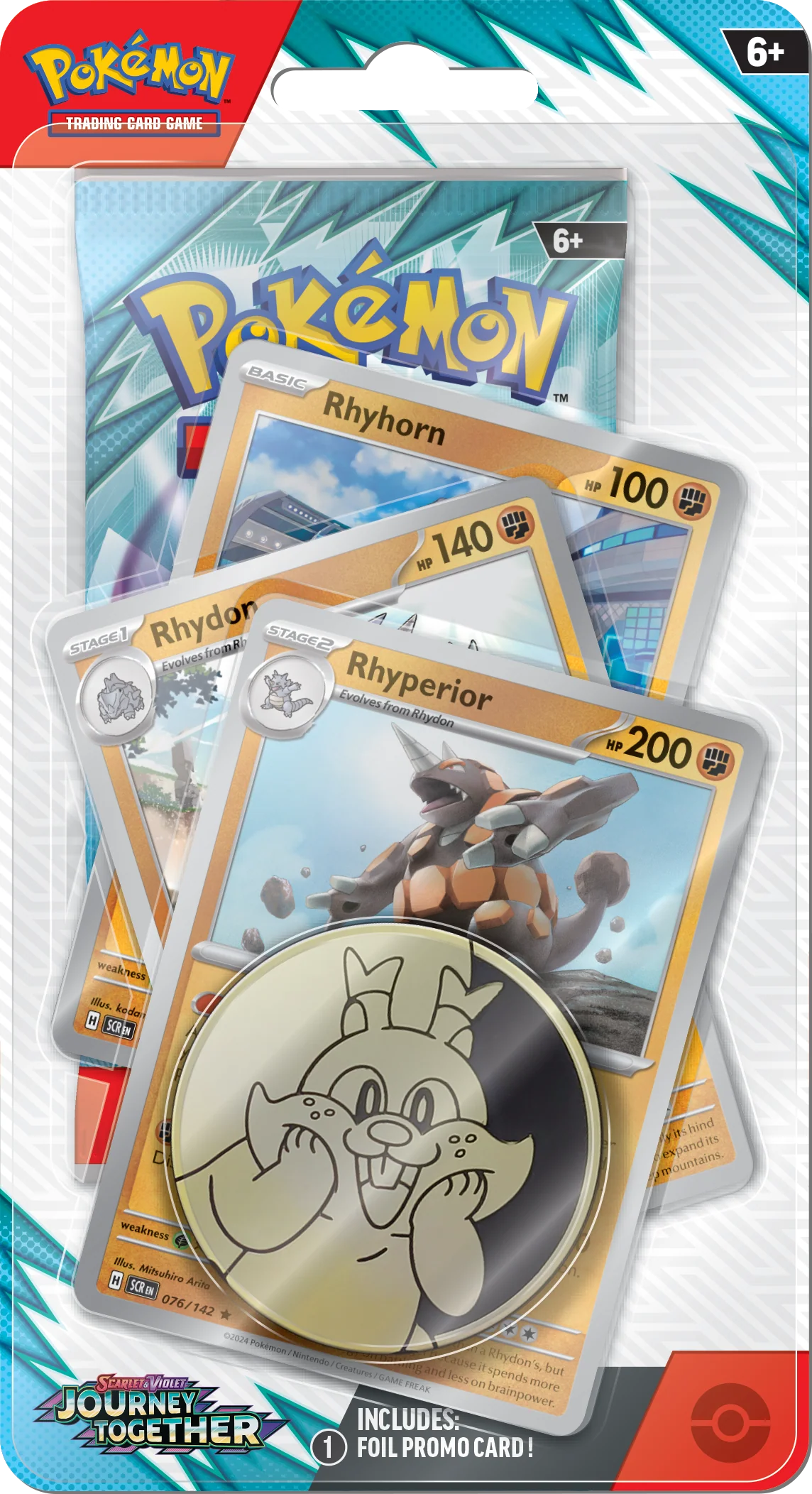 Pokémon - SV9Journey Together Premium Checklane Blister (POK10352)