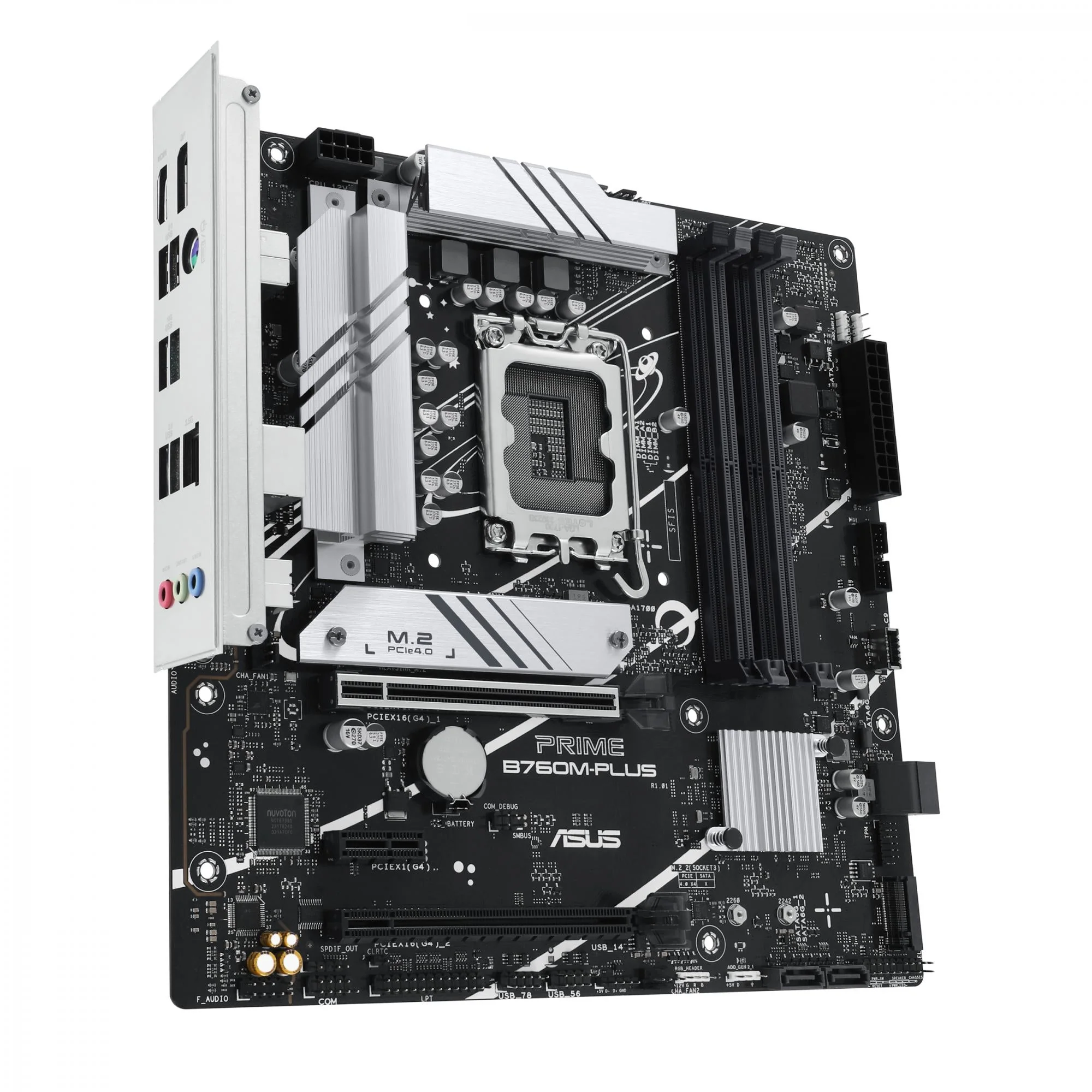 ASUS PRIME B760M-PLUS (mATX. B760. LGA 1700. DDR5)