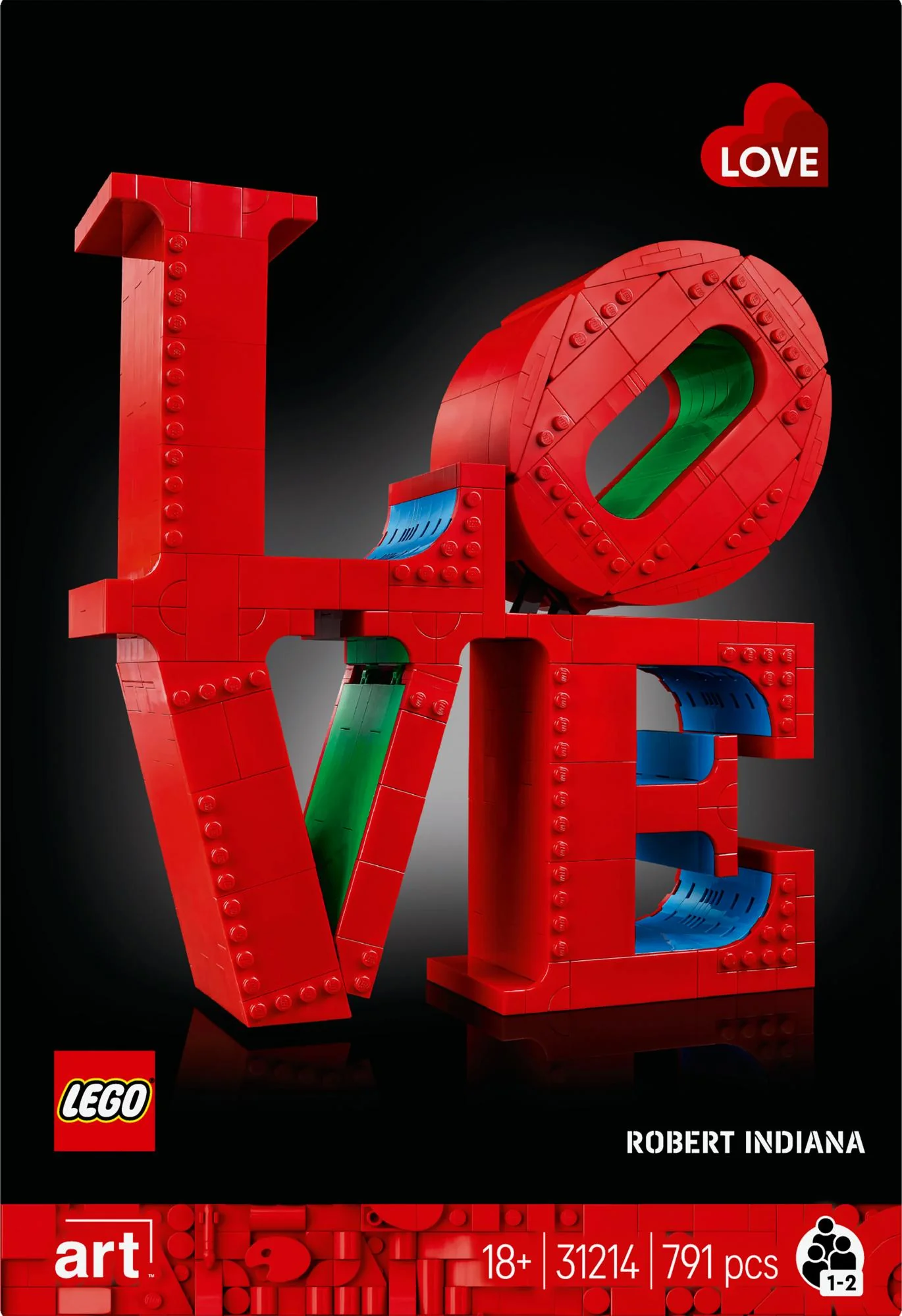LEGO ART – LOVE