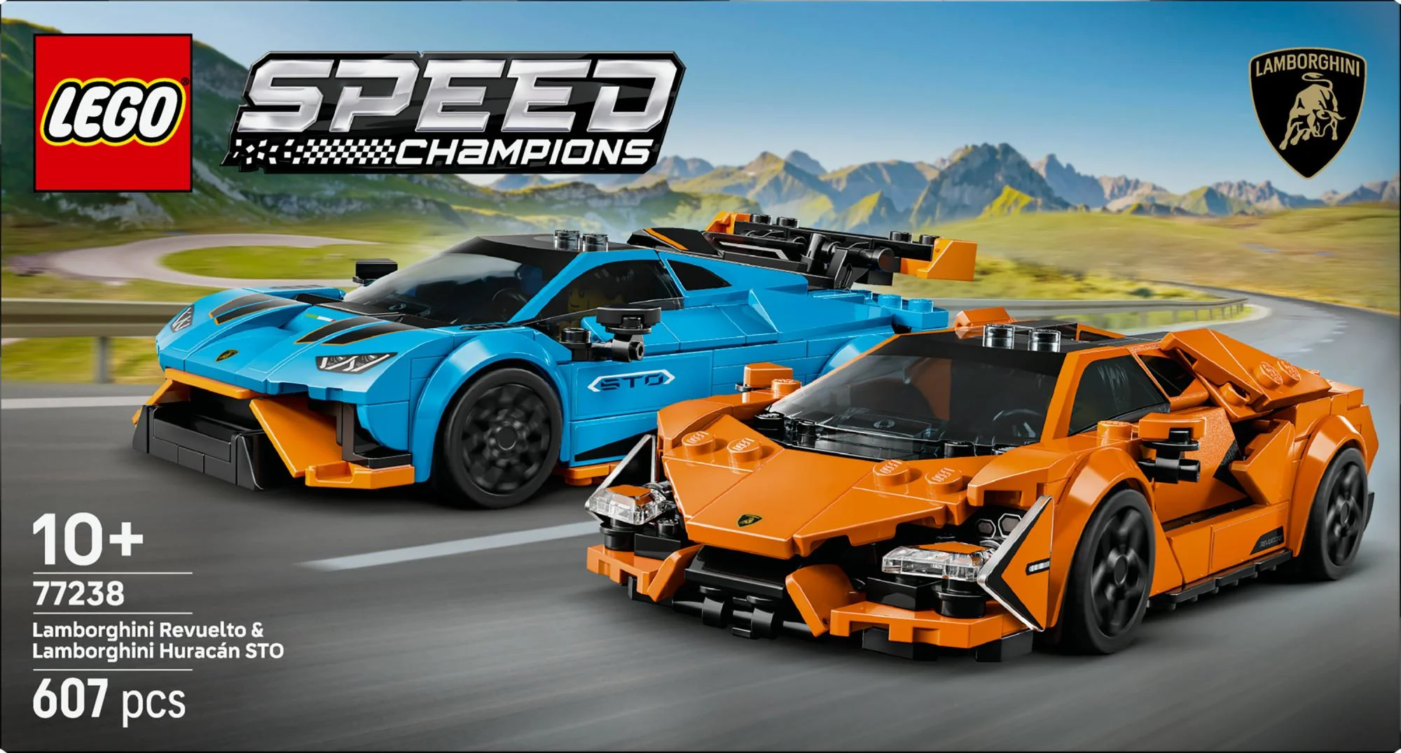 LEGO Speed Champions – Lamborghini Revuelto & Huracán STO