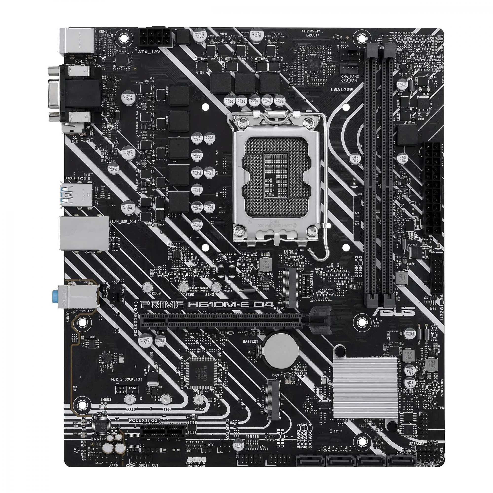 ASUS PRIME H610M-A D4-CSM (mATX. H610. LGA 1700. DDR4)