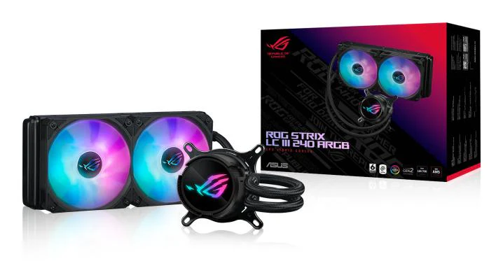 ASUS ROG STRIX LC III 240 ARGB AiO Liquid Cooler