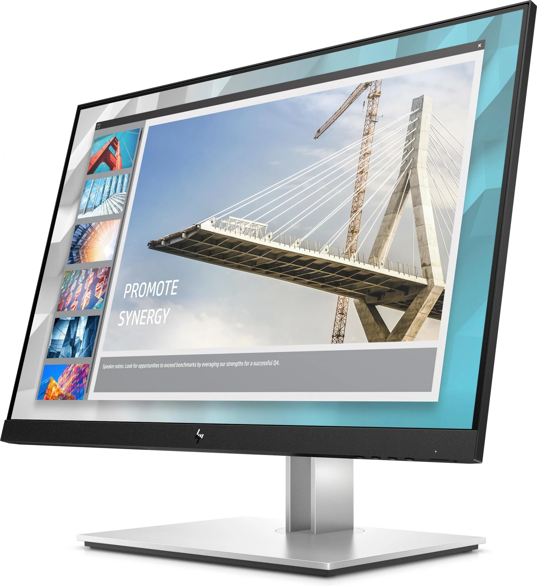HP E24i G4 24 1920 x 1200 (WUXGA) VGA (HD-15) HDMI DisplayPort 60Hz Pivot Skærm