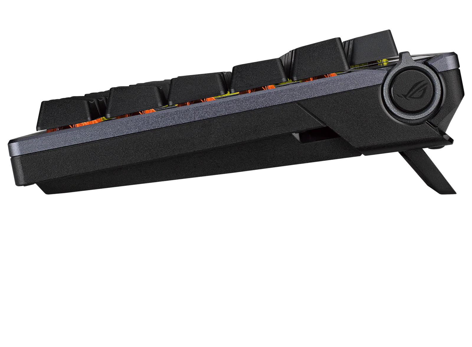 ASUS ROG AZOTH 75 % kabellose DIY-RGB-Gaming-Tastatur. rote NX-Schalter. OLED-Display. PBT-Taste