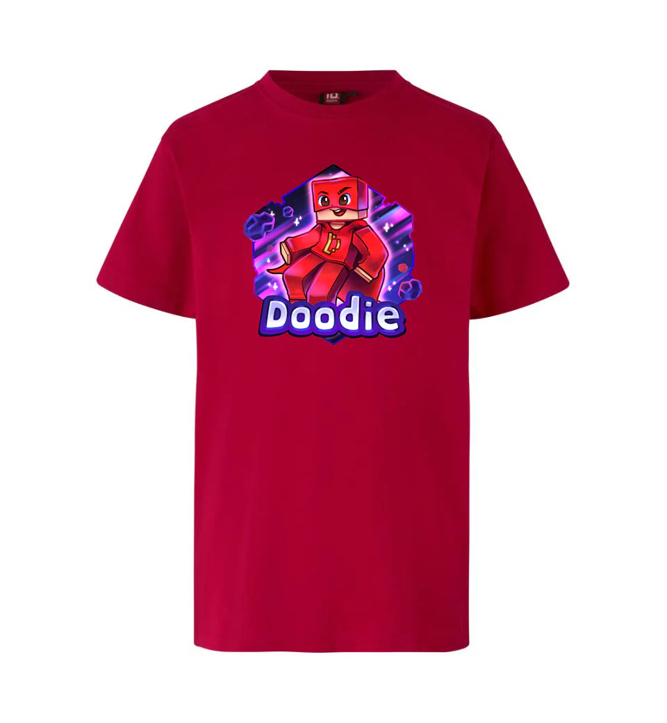 Doodie Tee - Rød