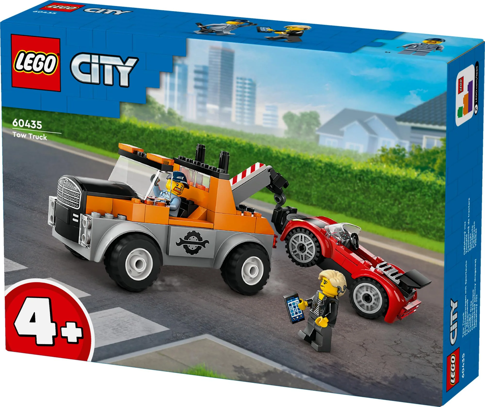 LEGO City – Vejhjælpens Bugserbil og Sportsvognsreparation
