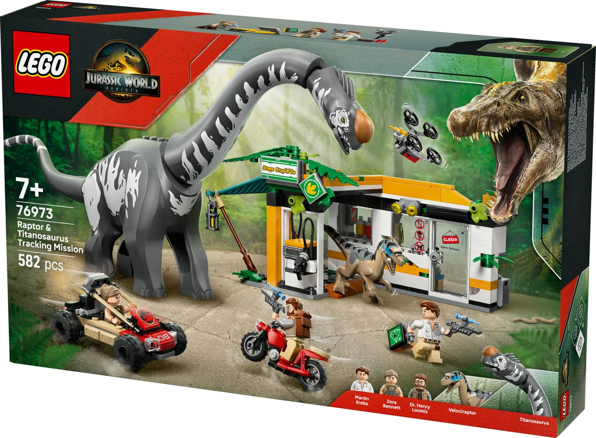 Lego - Raptor & Titanosaurus Tracking Mission (6526384)