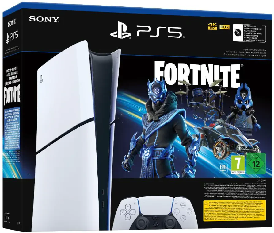 Sony Playstation 5 Slim Digital  + Fortnite