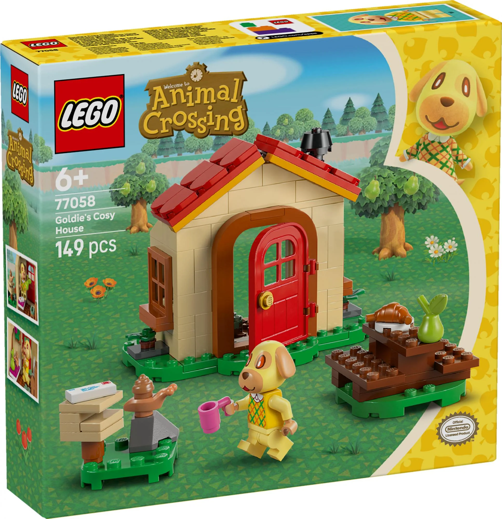 LEGO - Animal Crossing - Goldie's Cosy House (77058)