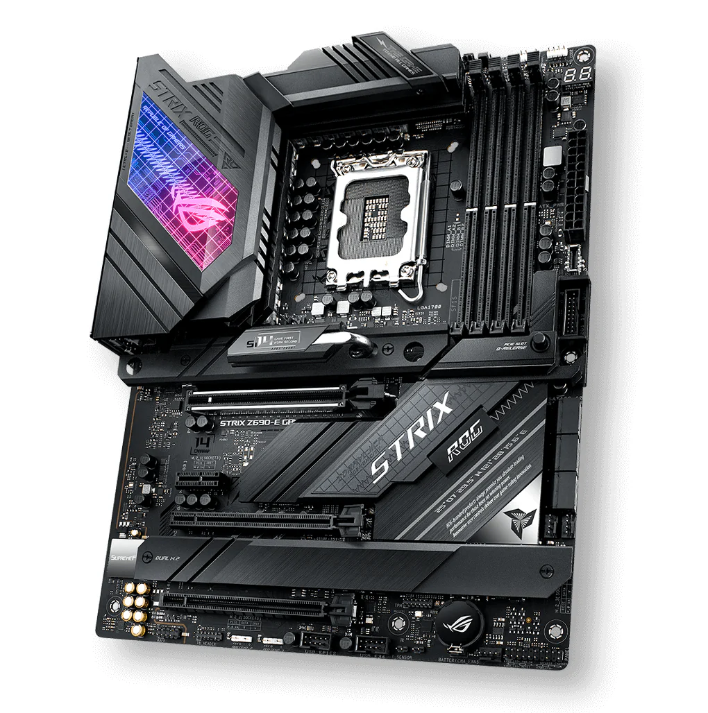 ASUS ROG STRIX Z690-E GAMING WIFI (ATX. Z690. LGA 1700. DDR5) - Bundkort