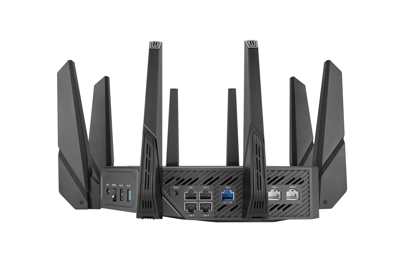 ASUS ROG Rapture GT-AXE16000 (EU+UK) Wifi 6 802.11ax Quad-Band-Gigabit-Gaming-Router